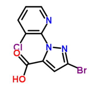 3-溴-1-(3-氯-2-吡啶)-1H-吡唑-5-羧酸  K酸